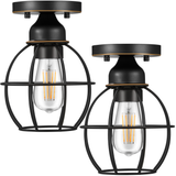 Revtronic 1-Light Ceiling Light Fixture, Oil Rubbed Bronze