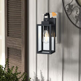 Revtronic 1- Light Outdoor Wall Light with Dusk to Dawn