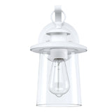 Revtronic 1-Light Outdoor Wall Lantern, Matte White