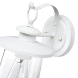 Revtronic 1-Light Outdoor Wall Lantern, Matte White