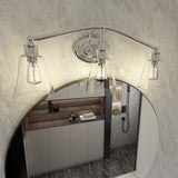 Revtronic 3-Light Brushed Nickel Vanity Light