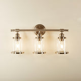 Revtronic 3-Light Dimmable Brushed Nickel Vanity Light