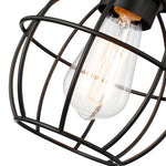 1-Light Ceiling Light Fixture, Oil Rubbed Bronze