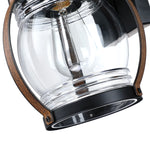 Revtronic 14001 1-Light Vintage Outdoor Wall Lantern Clear Glass Shade