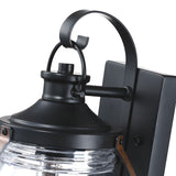 Revtronic 14001 1-Light Vintage Outdoor Wall Lantern Clear Glass Shade