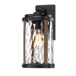 Revtronic 13851 1-Light American Style Outdoor Glass Wall Mount Light