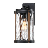 Revtronic 13851 1-Light American Style Outdoor Glass Wall Mount Light