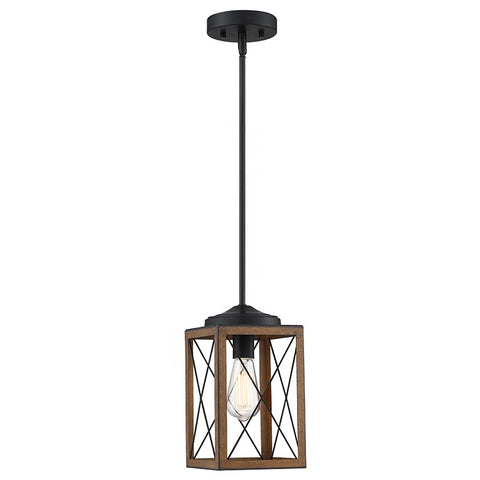 Revtronic 51401 1-Light Farmhouse Modern Chandelier mini-Pendant Light