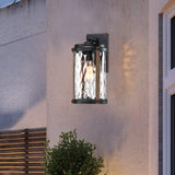 Revtronic 13851 1-Light American Style Outdoor Glass Wall Mount Light