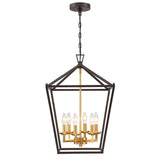 Revtronic 50336SG/BK 6-Light Pendant Light