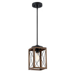 Revtronic 51401 1-Light Farmhouse Modern Chandelier mini-Pendant Light