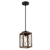 Revtronic 51401 1-Light Farmhouse Modern Chandelier mini-Pendant Light