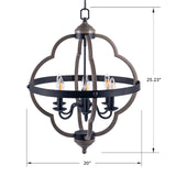 Revtronic 50425 5-light Modern Chandelier