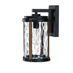 Revtronic 13851 1-Light American Style Outdoor Glass Wall Mount Light